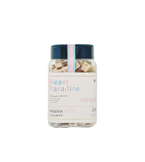 【毛怪樂園】毛怪犬貓凍乾-04虱目魚柳50g/罐