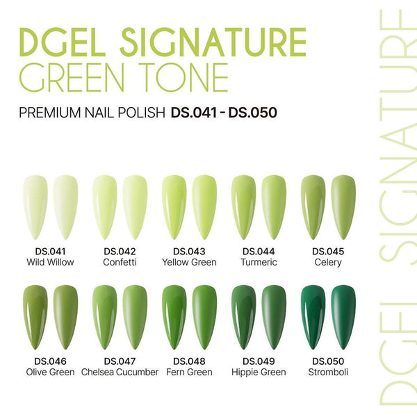 Dgel Signature - Greem Tone