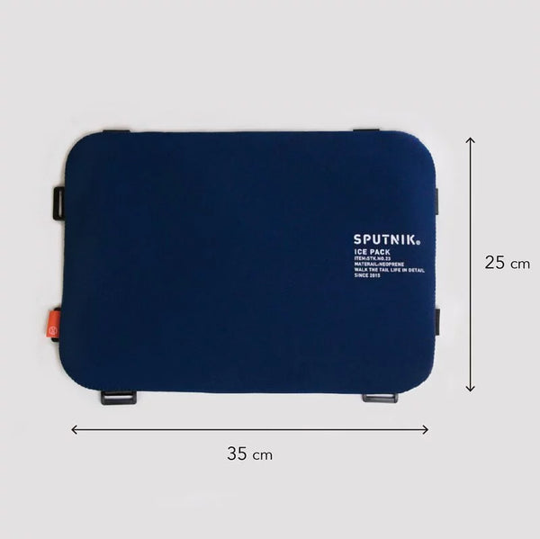 SPUTNIK Ice Pack 寵物機能拼接涼墊 - Blue 藍