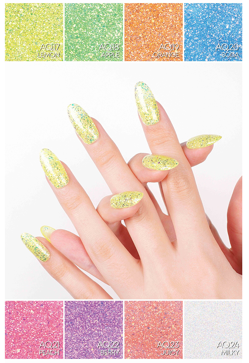 Dgel Aurora Queen Glitter Gel 閃亮甲