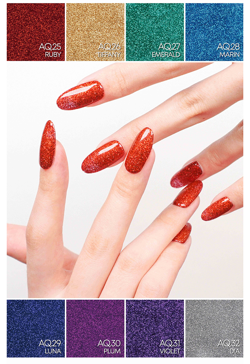 Dgel Aurora Queen Glitter Gel 閃亮甲
