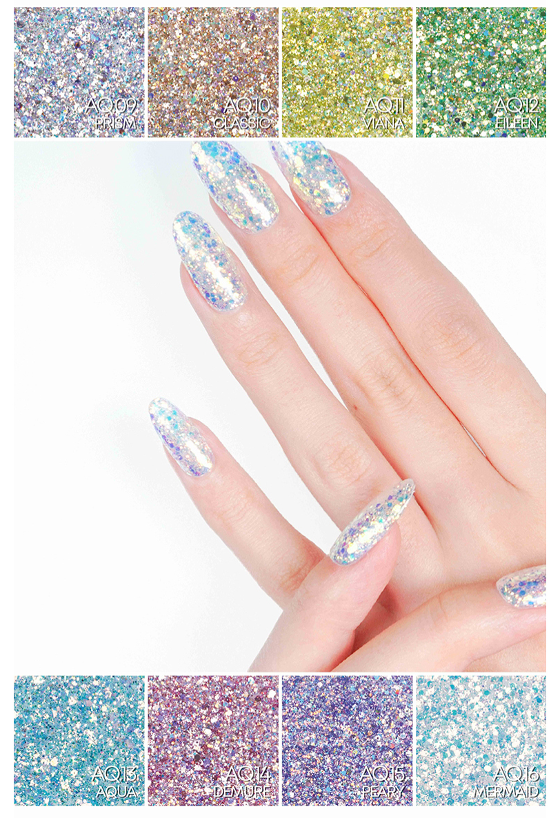Dgel Aurora Queen Glitter Gel 閃亮甲