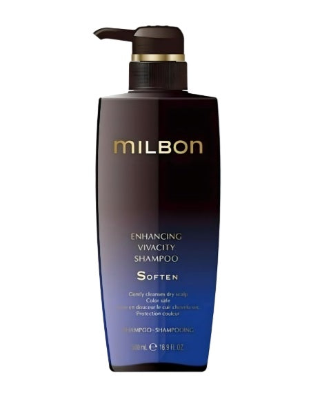 milbon Premium Enhancing Vivacity Shampoo SOFTEN 乾性頭皮專用洗頭水系列