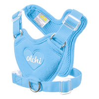 Olchi Heart Harness Sky Blue