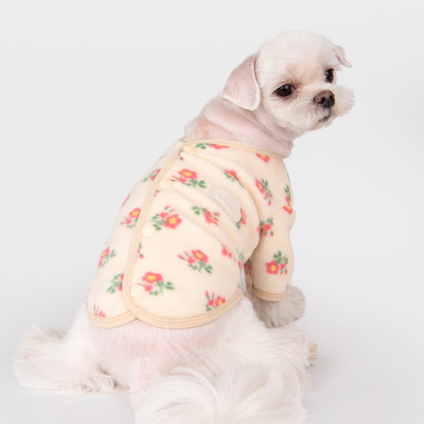 Olchi Flower Button Ivory