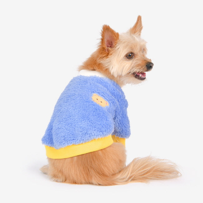 Olchi Friends Fur Round Blue