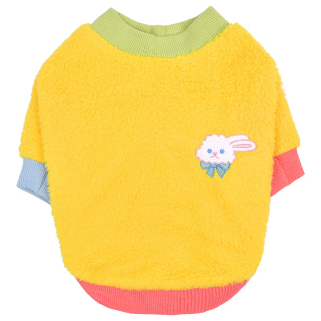 Olchi Friends Fur Round Yellow
