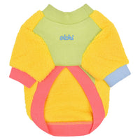Olchi Friends Fur Round Yellow