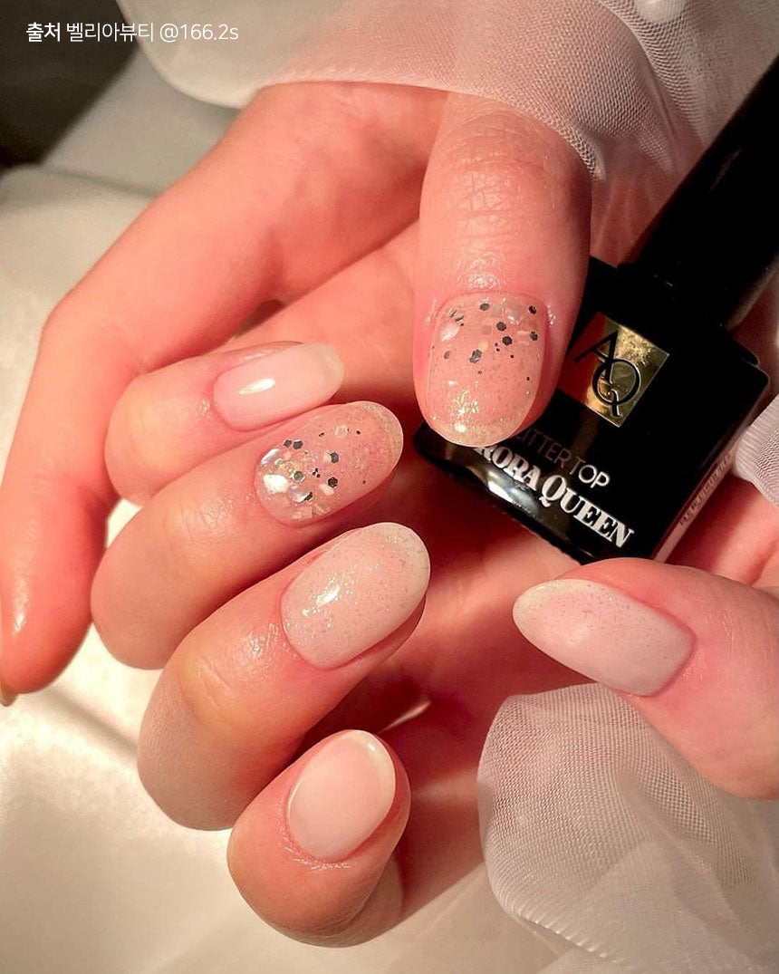 Dgel Aurora Queen Glitter Top Gel 閃粉免酒精擦拭面油