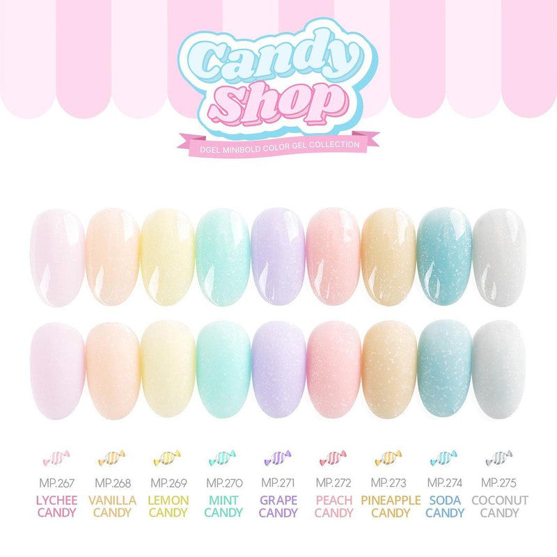 Dgel MiniBold Candy Shop Collection 糖果色系