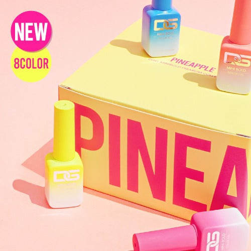 Dgel Pineapple Collection (semi-transparent fluorescent color)