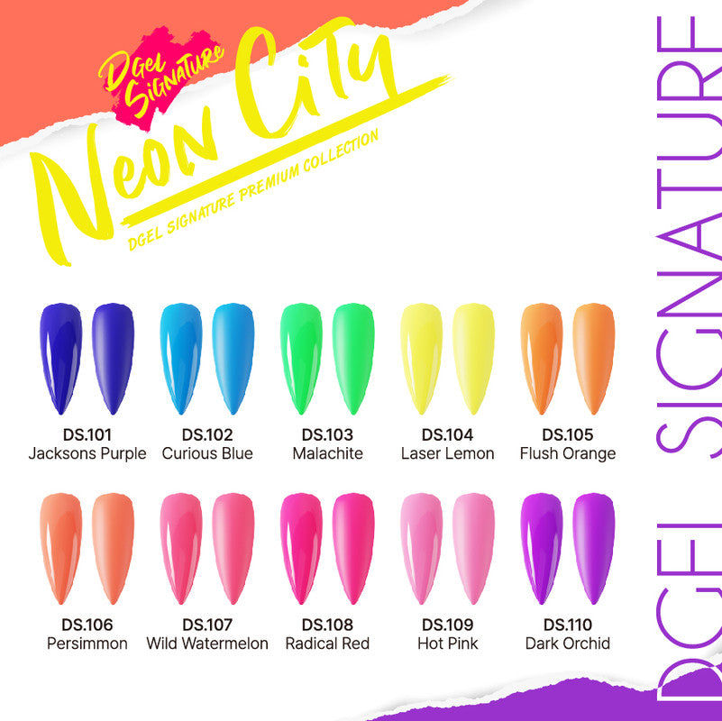 Dgel Signature Neon City 霓虹螢光系列