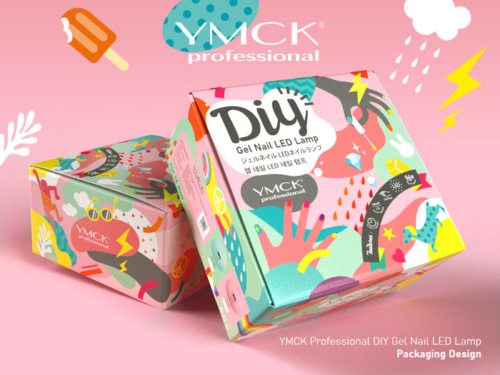 YMCK Nail Led Lamp (required for DIY gel nails)