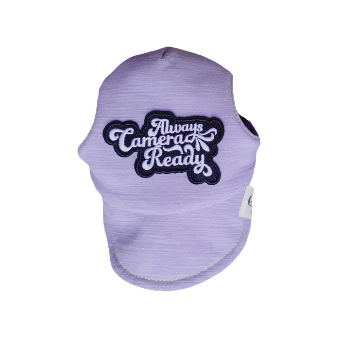 St. Bark Dog Hat - Dog hat (sweet pink purple and ocean blue)