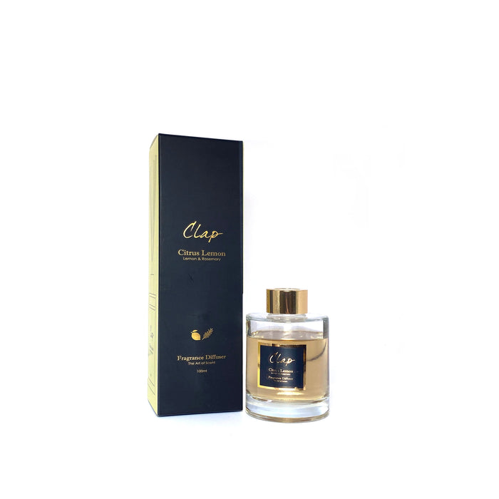 Clap Citrus (Lemon & Rosemary) Diffuser 100ML Lemon Rosemary Fragrance Bottle 100ml
