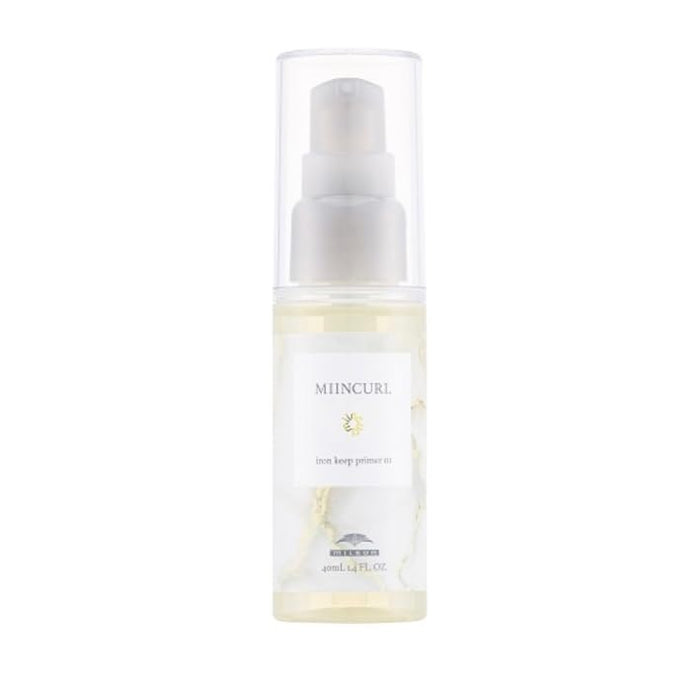 Miincurl Iron Keep Primer Series 抗熱造型打底髮油系列 40ml