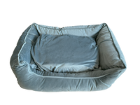 Kysler Pet Bed (Slate Blue Velvet)