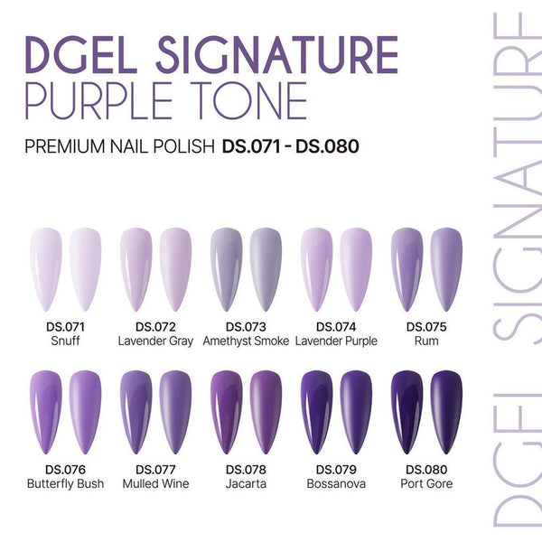 Dgel Signature Purple Tone