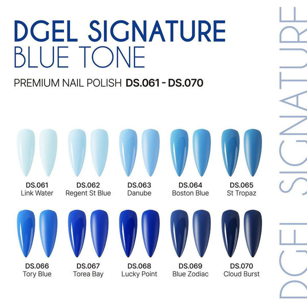 Dgel Signature Blue Tone