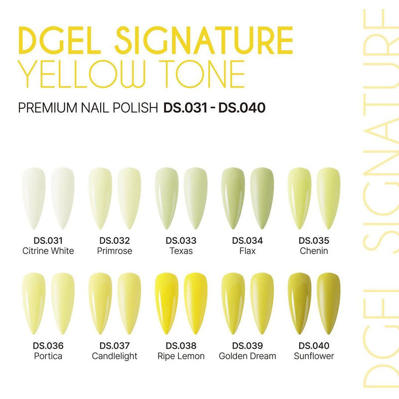 Dgel Signature - Yellow Tone