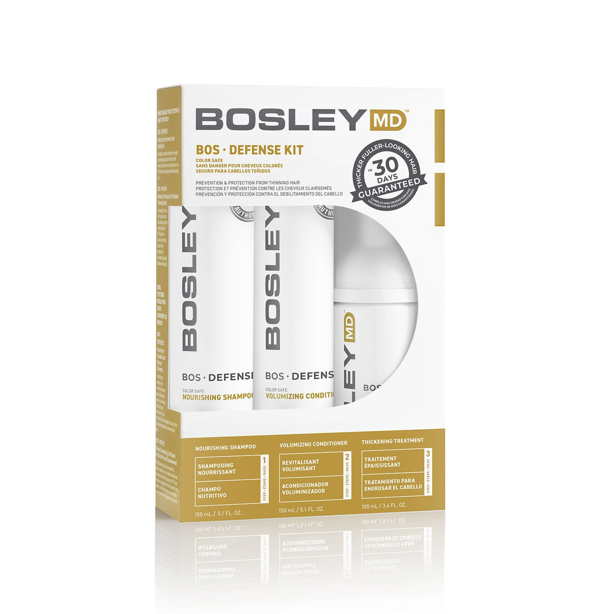 BosleyMD Defense Color Safe 30 Days Kit 預防系列染後配方 30天套裝