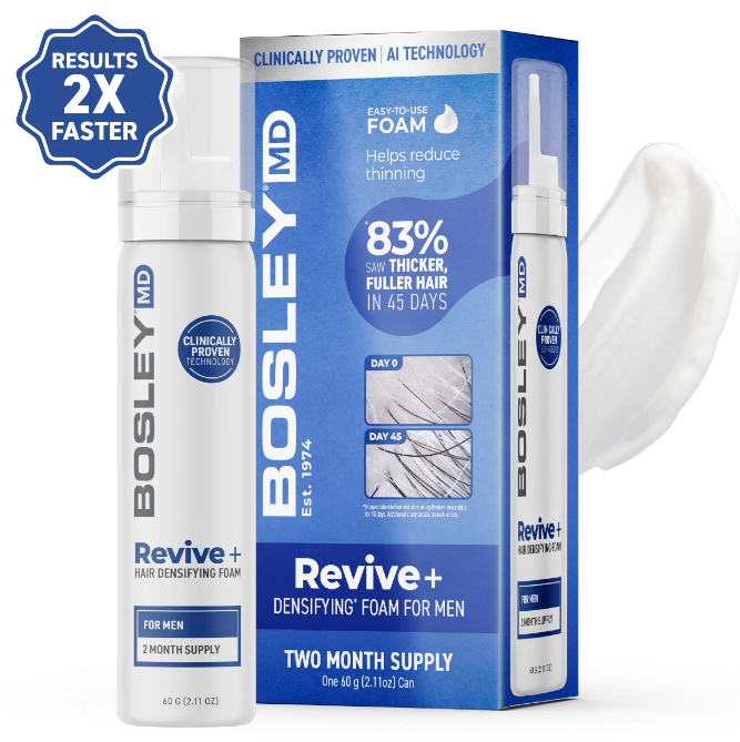 BosleyMD Men's Revive+Desifying Foam 防脫髮泡沫 (男士配方) 60ml