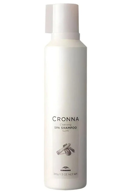 CRONNA Cleansing Spa Shampoo Sumi 碳酸泡沫潔淨頭皮洗頭水 320g