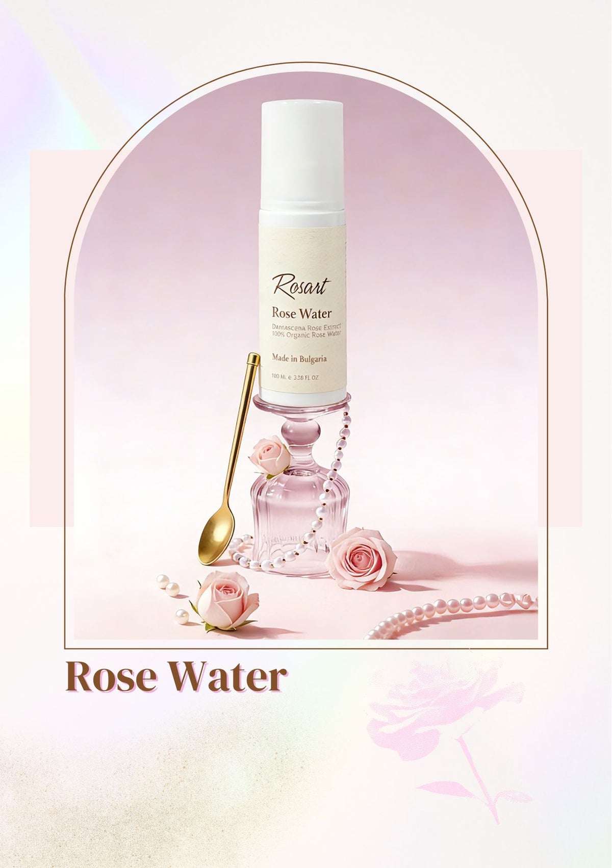 Rosart Rose Water 玫瑰純露 100ml