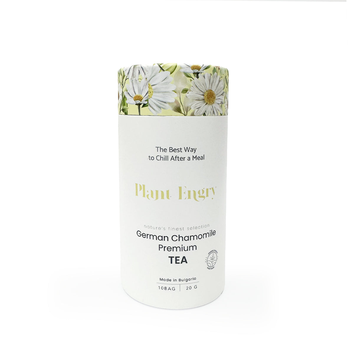 Plant Engry German Chamomile Premium Tea 10 Bags 德國洋甘菊典藏花茶 10包