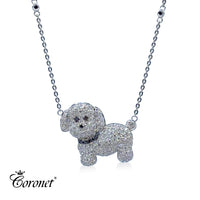 DIAMOND DOG PENDANT with Chain