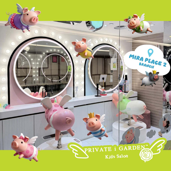 Tsim Sha Tsui (Mira Place 2) Branch: Free Private i Garden Story Book for any kids haircut services