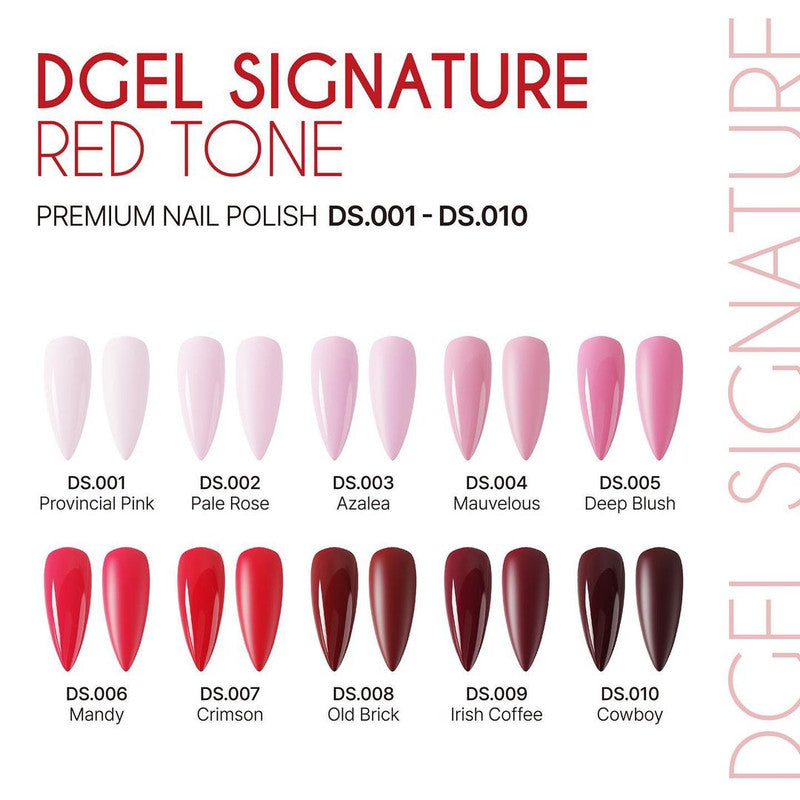 Dgel Signature - Red Tone