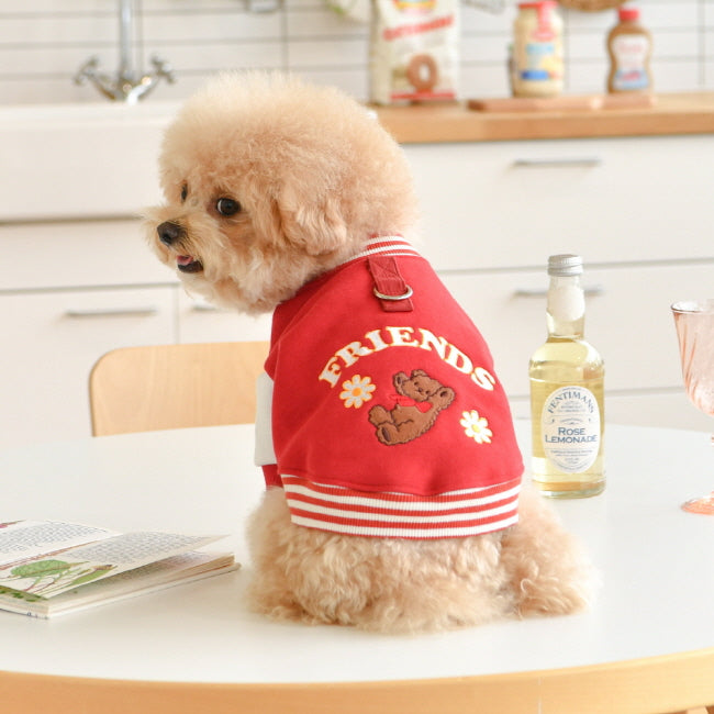 Olchi Friends BaseBall Jumper Red