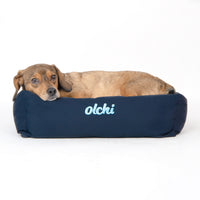 Olchi WaterProof Square Bed Navy