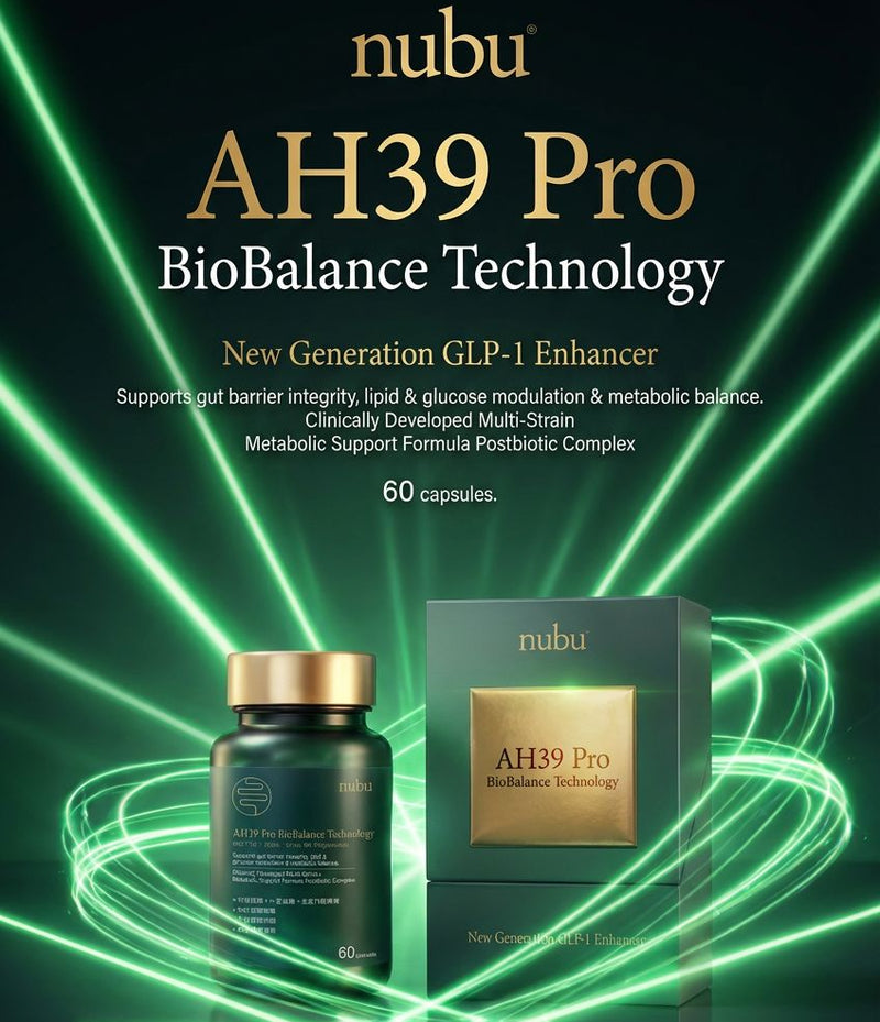 AH39 Pro (Nubu AKK AH39 Pro / GLP-1 Metabolic Support / Weight Management & Blood Sugar Control)