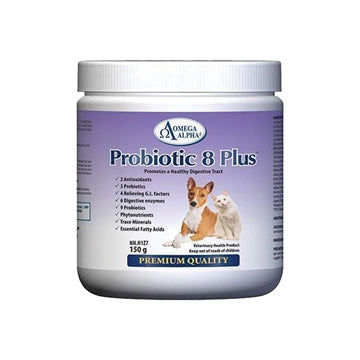 Omega Alpha Pet Probiotic 8 Plus  寵物酵素及益生菌 2合1 150g