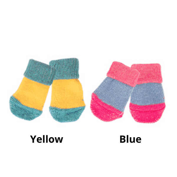 Olchi Two Color Yellow Socks 襪子