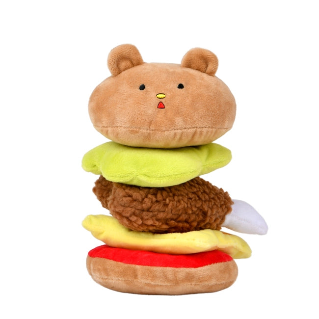 Olchi Five Dogs Burger Toy 寵物玩具