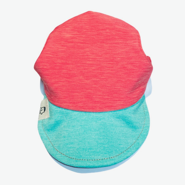 St. Bark Dog Hat - 狗狗帽子(Two Tone Coral Pink)