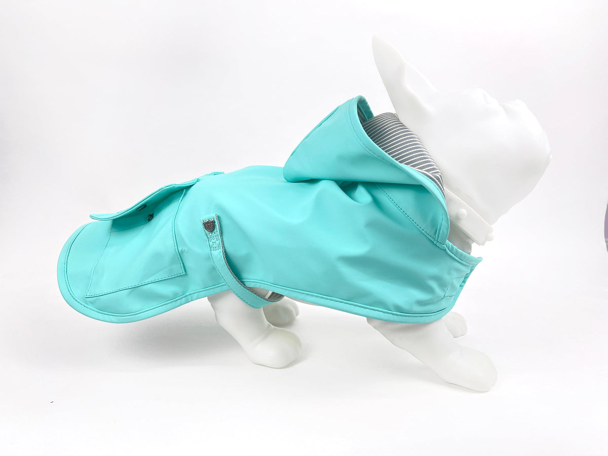 Sydney & Co 狗狗雨衣(天藍色) Dog Raincoat (Baby Blue)