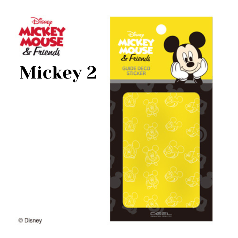 Dgel Mickey 2 Disney Guide Deco Sticker 米奇2 迪士尼美甲彩繪貼紙