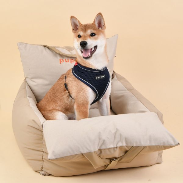 Puppia Car Seat Beige