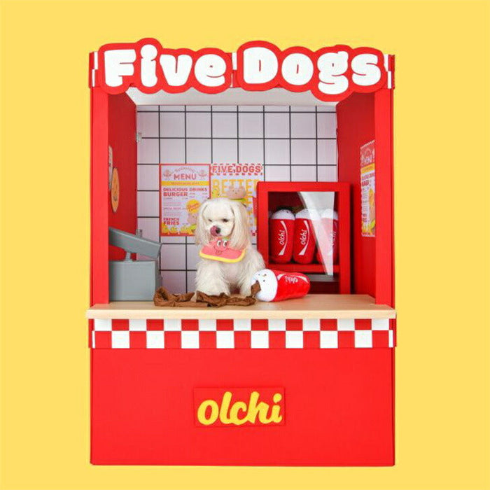 Olchi Five Dogs Drinks Toy Pet Toy