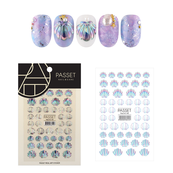 Passet Real Art Nail Stickers 148