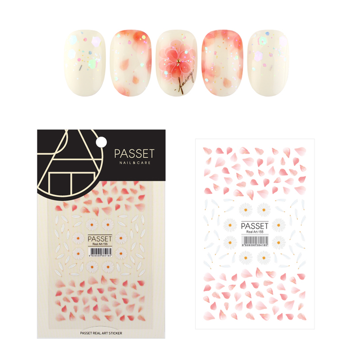 Passet Real Art Nail Stickers 155