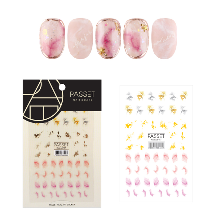 Passet Real Art Nail Stickers 157