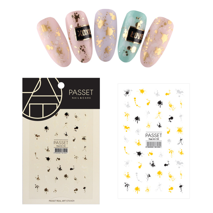 Passet Real Art Nail Stickers 130