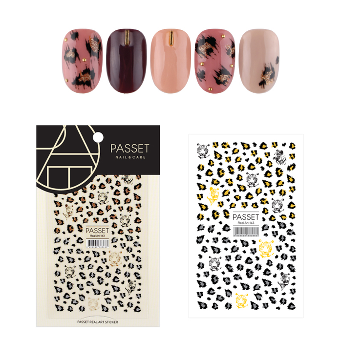 Passet Real Art Nail Sticker 143