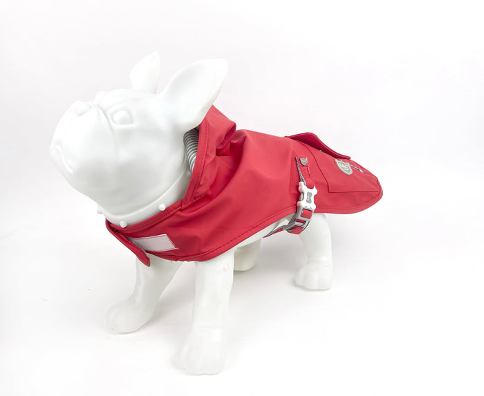 Sydney & Co 狗狗雨衣(紅色) Dog Raincoat(Red)